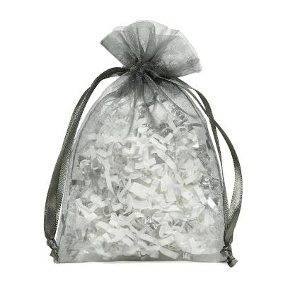 China Gift packaging premium quality pewter organza watch packaging bags with 10 sizes in stock for sale