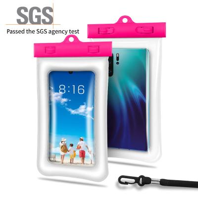 China Brand New Customized Clear Waterproof Waterproof For Mobile Phone Filter TPU Frame Hot Selling Mobile Pouch for sale