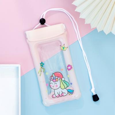 China Phone Pocket Mobile Phone Shockproof High Quality Swimming Diving Float Bag for sale