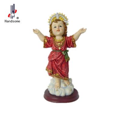 China Europe best quality polyresin Religious Catholic Divino Nino Statue for wholesale for sale