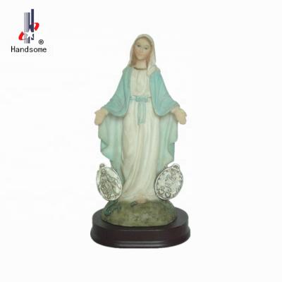 China Europe 5 Inch Our Lady of Grace Catholic Virgin Mary Statues Wholesale for sale