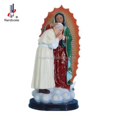 China Europe Resin Gift Catholic Religious Items Our Lady Of Virgen Of Guadalupe for sale