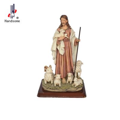 China Religious Europe Resin Craft Miniature of Maria and Jesus for sale