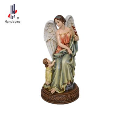 China All Area Personality Resin Guardian Angel With Feather Fairy Little Figurines Angel Statue for sale