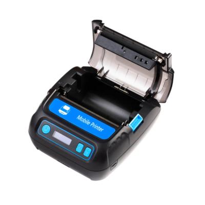 China Dropshipping Black and Blue Thermal Label Printer Portable Barcode Thermal Label Printer for sale