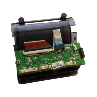 China 58mm Thermal Printer Low Noise Module Black And White Panel Recessed Receipt Printer For Gas Station Receipt Printer for sale