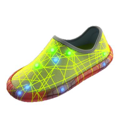 China Fashion.various color FREE SAMPLE direct manufacture Led fiber shoe flashing glowing lights led flashing lights for sale