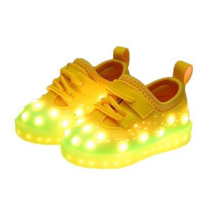 China Fashion.various color FREE SAMPLE direct manufacture fashion sport running led sneakers shoes lights flashing light luminous glowing for sale