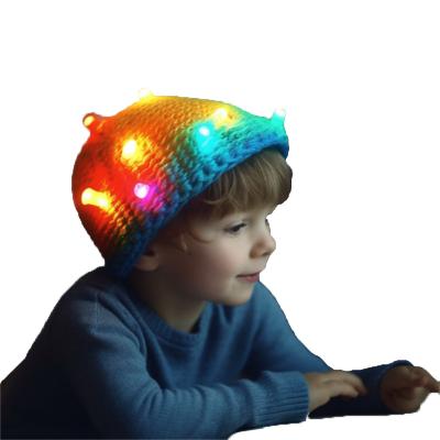 China Fashion.various color FREE SAMPLE hot sales led luminous hat LED lamp props LED hat festival multi-color props hat lighting props for sale