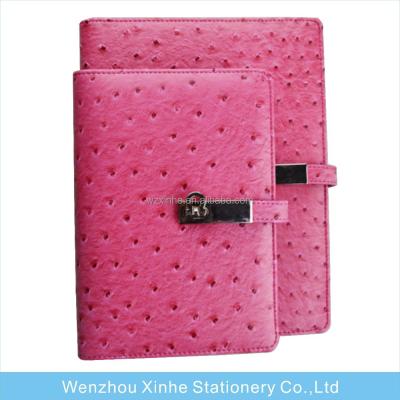 China 2015 Spiral Agenda Leather Daily Planner Notebook for sale