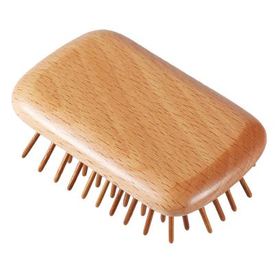 China 4g Detangling Hair Brush Eco-friendly Bamboo Wood Scalp Massage Brush Comb Detangling Hair Brush for sale