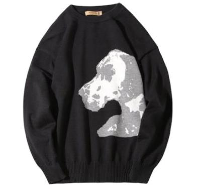 China Customizable Puppy Animal Jacquard Dog Casual OEM Vintage Winter Knitwear Sweater Jumper Jumper for sale