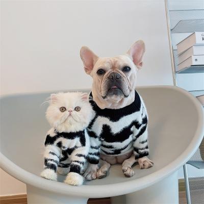 China Autumn And Winter Stocked Fashion OEM Pet Sweater Dog Clothes Dog Sweater for sale