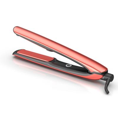 China Hotel Factory Hot New Design Display Portable Led Flat Iron Professional 2 in 1 Hair Straightener for sale