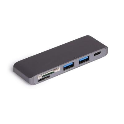 China Docking ACT7010 5 in 1 USB-C HUB to SD&TF Card Reader+USB3.0*2+PD Charging for MacBook Pro 13