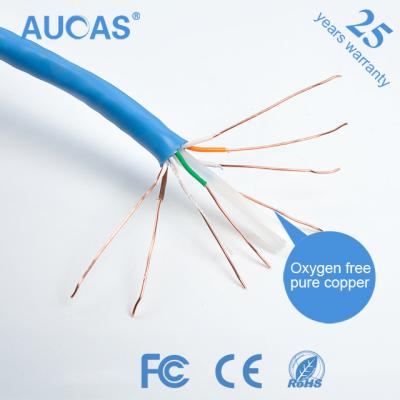 China 100% factory supplier bare copper twisted pair network cable rj45 cat6 utp similar for belden brand cat6 cable for sale