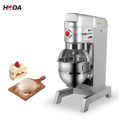 China Bowl-Lift Design B80 Commercial Industrial 80 Liters Cake Mixer 80 Quart Mixer 80l planetary industrial food batidora cake kneader for sale