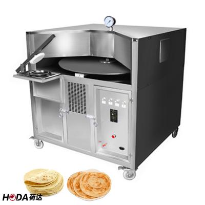 China Hotels Electric Bread Oven Arabic Pita Bread Making Machinery Mini Arabic Bread Oven Machine Gas Burner Baking Oven for sale