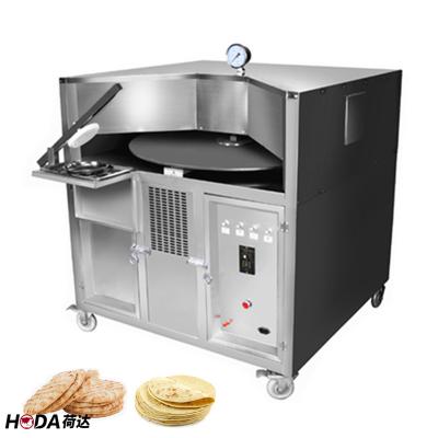 China Hotels Home Arabic Pita Bread Bakery Tunnel Oven For Bread Bake, Arabic Bread Pizza Round Gas Baking Oven for sale