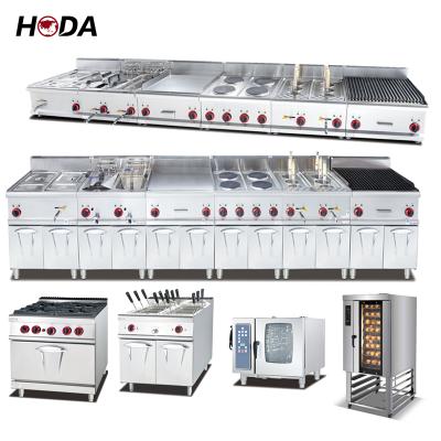 China Hotel name of kitchen tools and mechanical equipment in the kitchen, modern five star yindu cafe hotel restaurant kitchen equipment commercial for sale