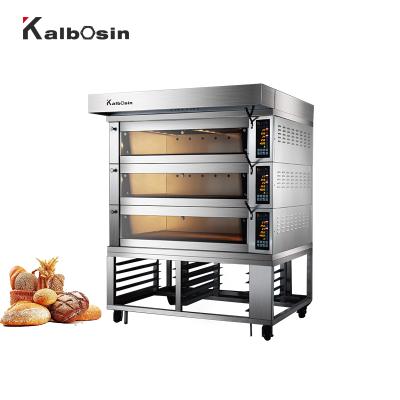 China Commercial Baking Bakery Equipment Kalbosin Cake Bakery Equipment Microcomputer Panel Pastry French Pizza Baguette, Electric Bakery Oven Prices for sale