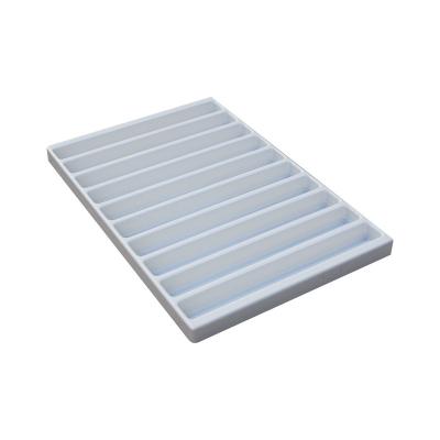 China Vacuum Forming Hot Selling Products Vacuum Forming Thermo Formed Plastic Trays White ABS Plastic Tray for sale