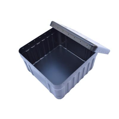 China Vacuum Forming Products Thick Sheet Thermoforming Ice Boxes HIPS Vacuum Forming Plastic Tub for sale