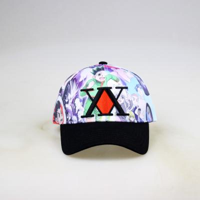 China COMMON hign quality customized digital print baseball cap and hat,6-panel nylon embroidery cap for sale