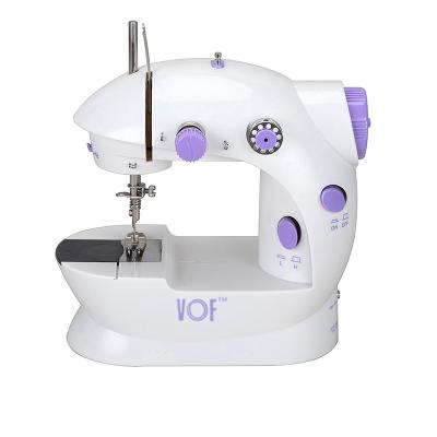 China FHSM-202 Mini Garment Handy Straight Line Lightweight Sewing Machine For Sale for sale