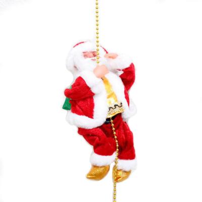 China Christmas Decoration Ornaments Manufacturers Supply Christmas Decorations Fun Santa Toy Decorate Christmas Tree Window Toys for sale