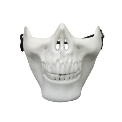 China Festival Mask Skeleton Full Face Protector\Horrible Half Face Mask Halloween Skull For Cosplay Masquerade Party for sale