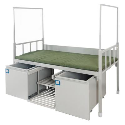 China Heavy Duty Adult Bunk Beds Double Decker Metal Bed Dormitory Metal Bunk Beds (Full Size) Factory Cheap Price Adjustable 2 Tier Bunk Beds for sale