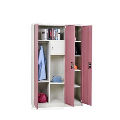 China Armarios Para convertible ropa 3 door steel bedroom wardrobe / steel cupboard for clothes for sale