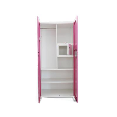 China Convertible 2 door bedroom wardrobe design/wardrobe cabinet furniture for sale