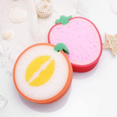 China EXFOLIATING bath sponge scrub body shower, baby shower sponge bath, baby bath sponge for sale