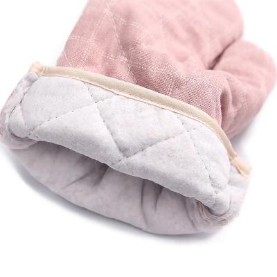 China Morden Thickening Oven Mitts Gloves Cotton Oven Oven Mitts Casual Luxury Casual Oven Mitts for sale