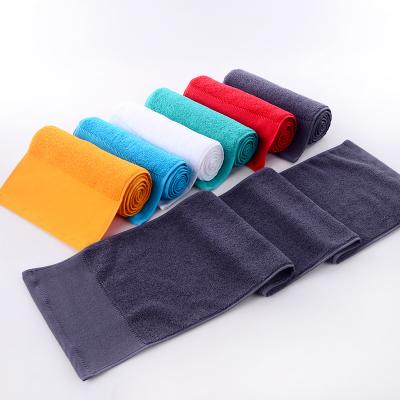 China Soft 100% Disposable Multi Natural Absorbent High Pure Plain Color Toallas Gym Disposable Towel for sale