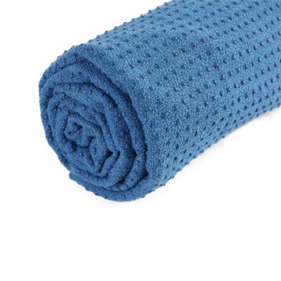 China Breathable Yoga Mat Towel Top Quality Gym Towels Yoga Mat Best Price Compressed Yoga Towels for sale