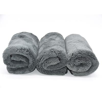 China 1200gsm 40x40cm Microfiber Viable Polisher 40x40cm Coral Fleece Cleaner Drying Car Wash Towels for sale