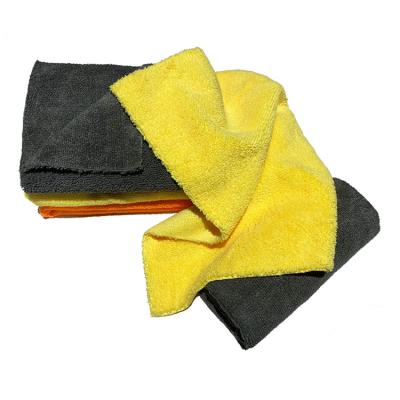 China 40x40cm Sustainable Thick Cleaning 400gsm Automotive Detailing Dry Microfiber Towel Car Cloth, Drying Microfiber Towel Car Wash for sale