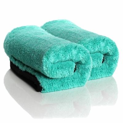 China 50x70cm 1200gsm Car Wash Viable Dry Towel Quickly Microfiber Drying Car Clean Cloth Polishing Towels for sale