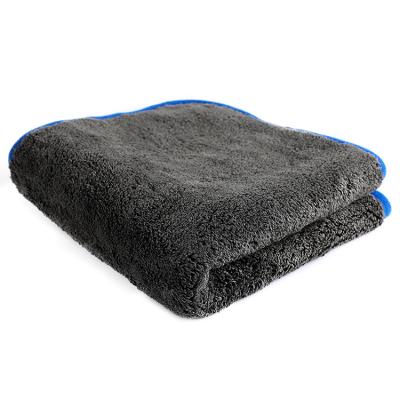 China Double Side Towel Sustainable Quick Dry Microfiber Towel Car Wash Towel for sale