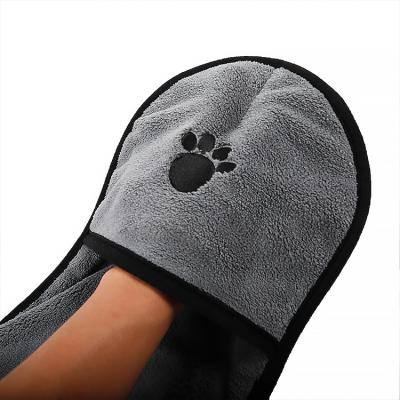 China Durable Rust Proof Strong Water Absorption Coral Fleece Towel Luxury Towel Dog Towel for sale