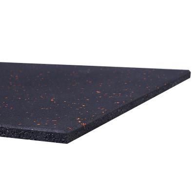 China Wholesale Shock Absorbing Recycled Mat Floor Outdoor 19mm Rubber Gym Mats Rubber Flooring With Clips for sale