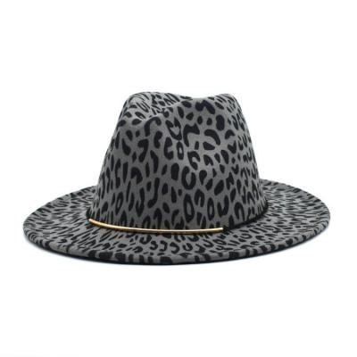 China Wholesale Women Vintage Woolen Jazz Shorts Brim Wool Felt Hat Panama Hat 56-58cm for sale