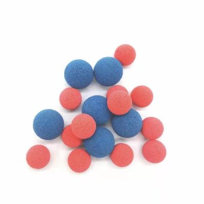 China Custom Cleaning Ball Natural Rubber Sponge Ball Rubber Ball Hose Custom Size for sale