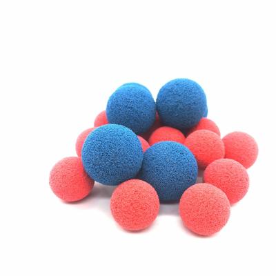 China Pipe Cleaning Ball / Rubber Sponge Ball For Pipe Cleaning Custom Size for sale