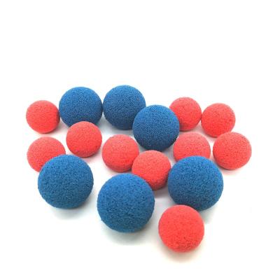 China Soft/Medium/Hard Sponge Rubber Cleaning Ball For Pipe Cleaning Custom Size for sale