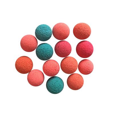 China High Quality Condenser Tube Concrete Pumps Sponge Ball Squishy Rubber Ball Cleaner Custom Size for sale