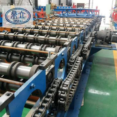 China Stores 2020 New Construction Material Hydraulic Motor Driven Type Trolley Panel Container Panel Sheet Roll Forming Machine For Sale for sale